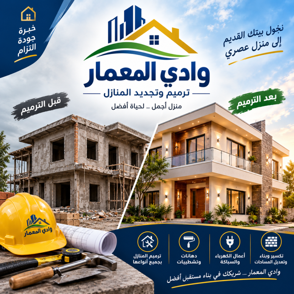 ترميم المنازل بالرياض