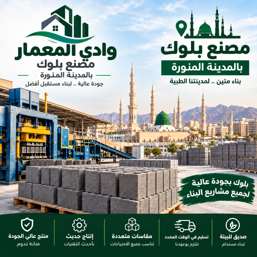 مصنع بلك بالمدينة المنورة